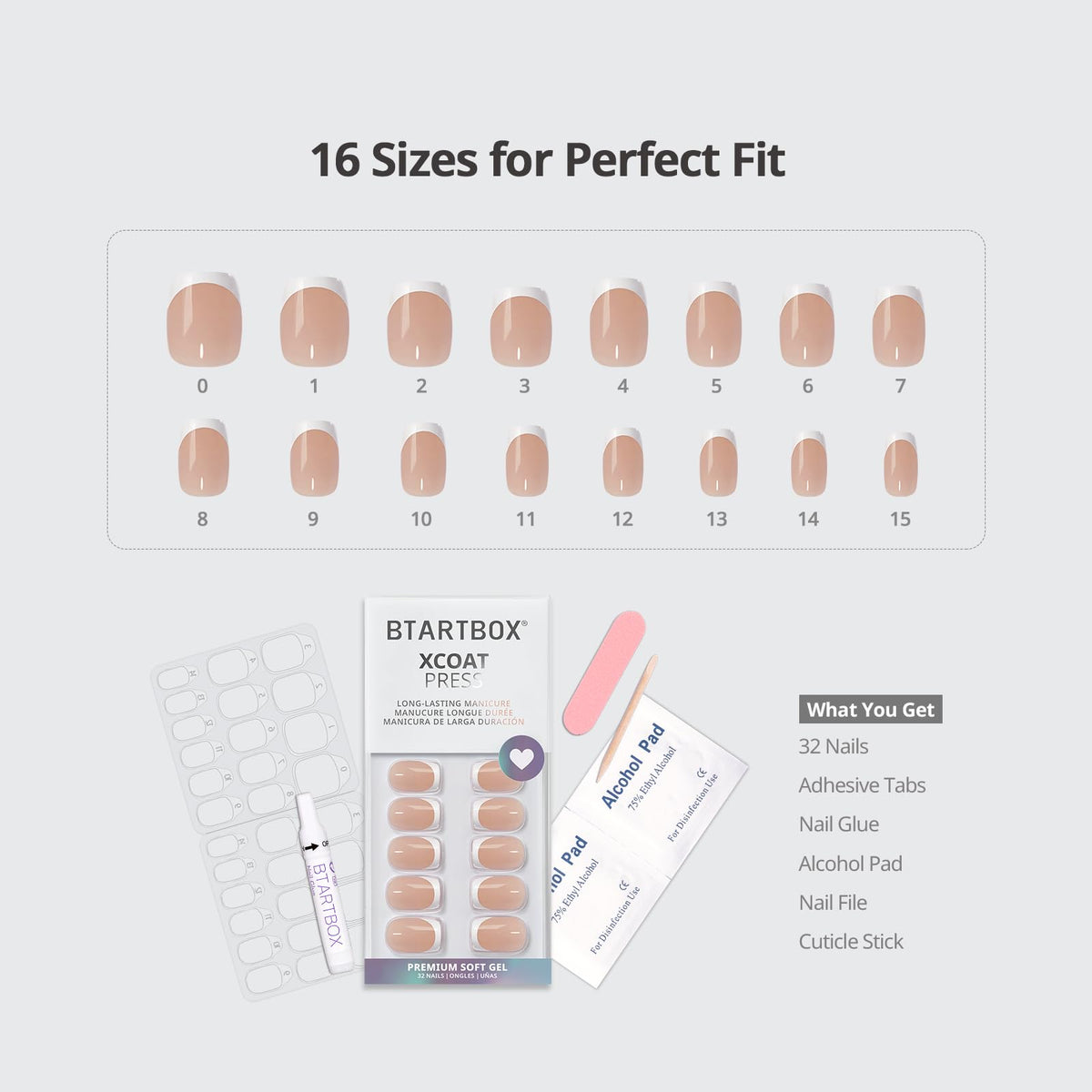 BTArtbox application scene showing easy press-on use and quick salon look