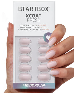 BTArtbox front packaging showing almond Power Calm kit benefits