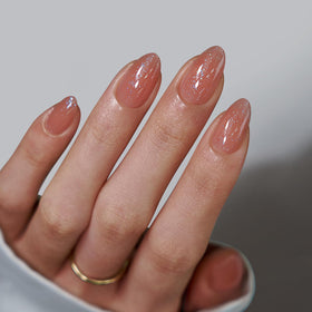 BTArtbox front packaging showing Citrine Glow nails and included tools for easy application