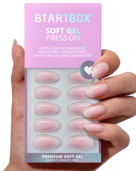 BTArtbox front packaging showing pink ombre kit and quick salon results