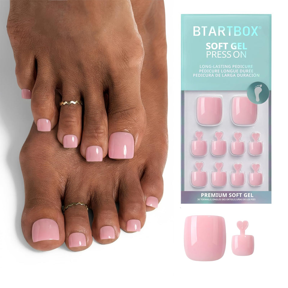 BTArtbox front packaging showing kit contents and baby pink shade benefits