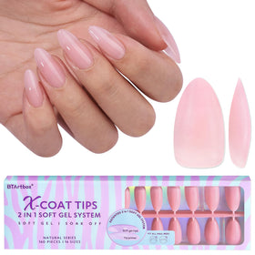 BTArtbox front packaging showing 160 matte tips and neat storage benefit