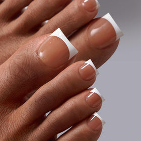 BTArtbox front packaging showing 30-piece toe set and included glue for convenience