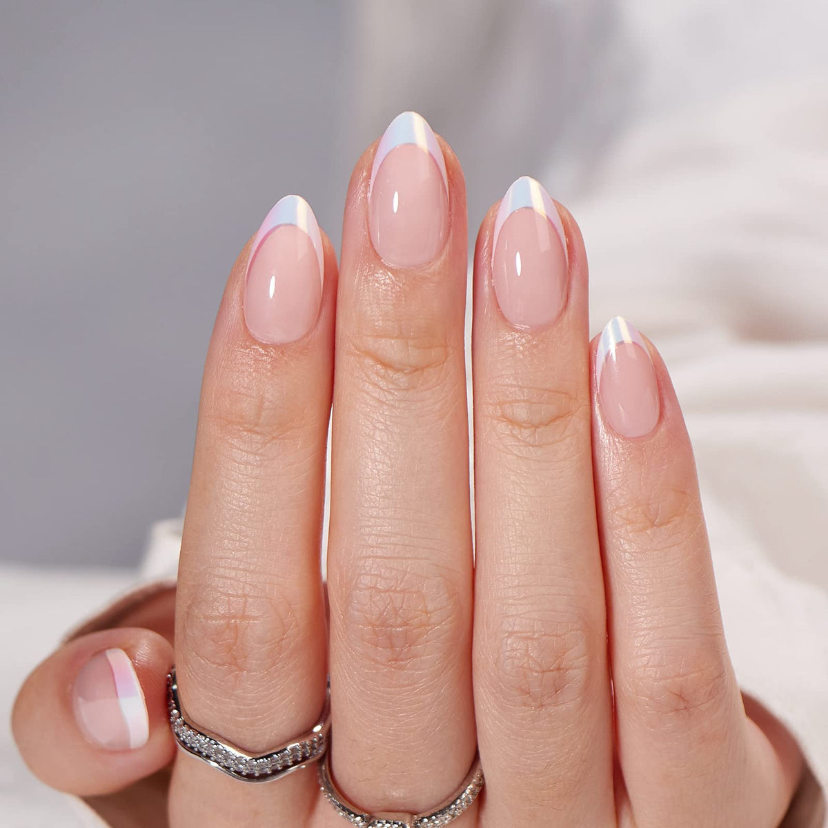 BTArtbox front packaging showing full kit and neat French tip finish for instant salon results