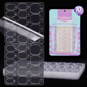 BTArtbox front packaging showing 10 sheets and 300 adhesive tabs for fast manicures