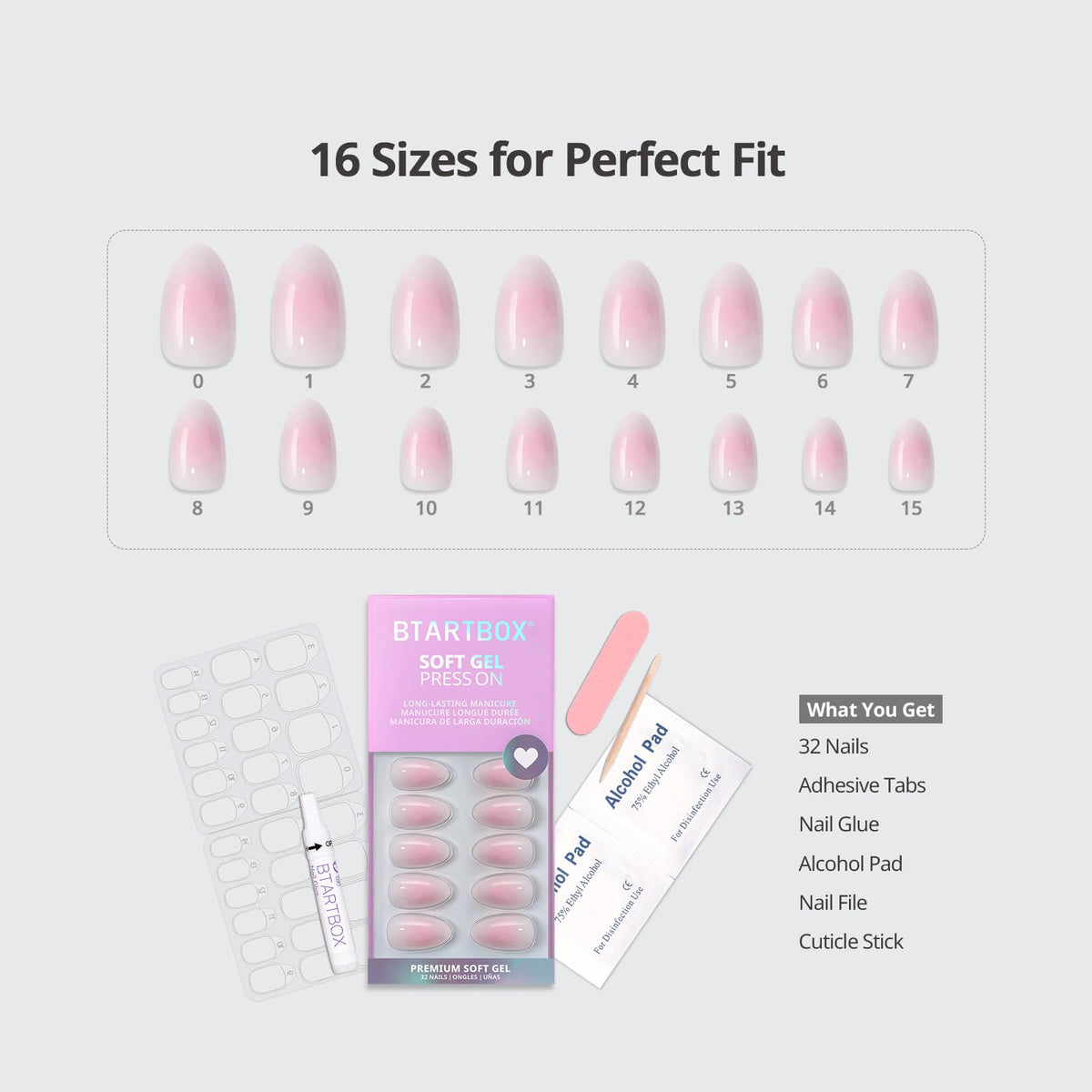 BTArtbox glue and adhesive tabs included for strong long-lasting hold