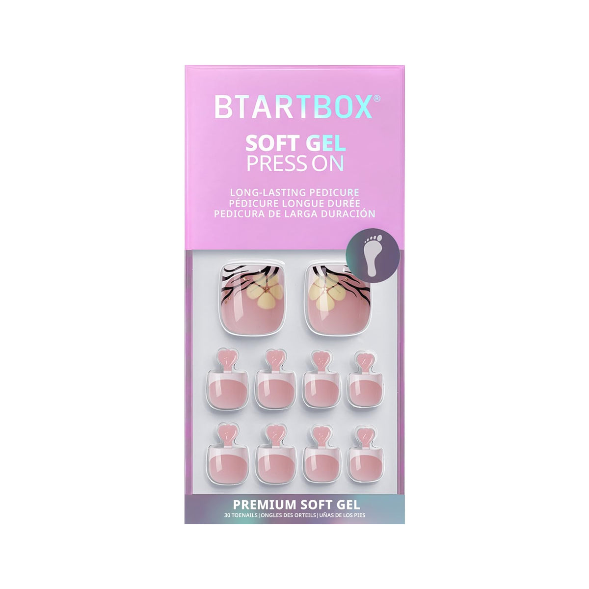 BTArtbox toes in sandals showcasing Isle Plumeria design for everyday style