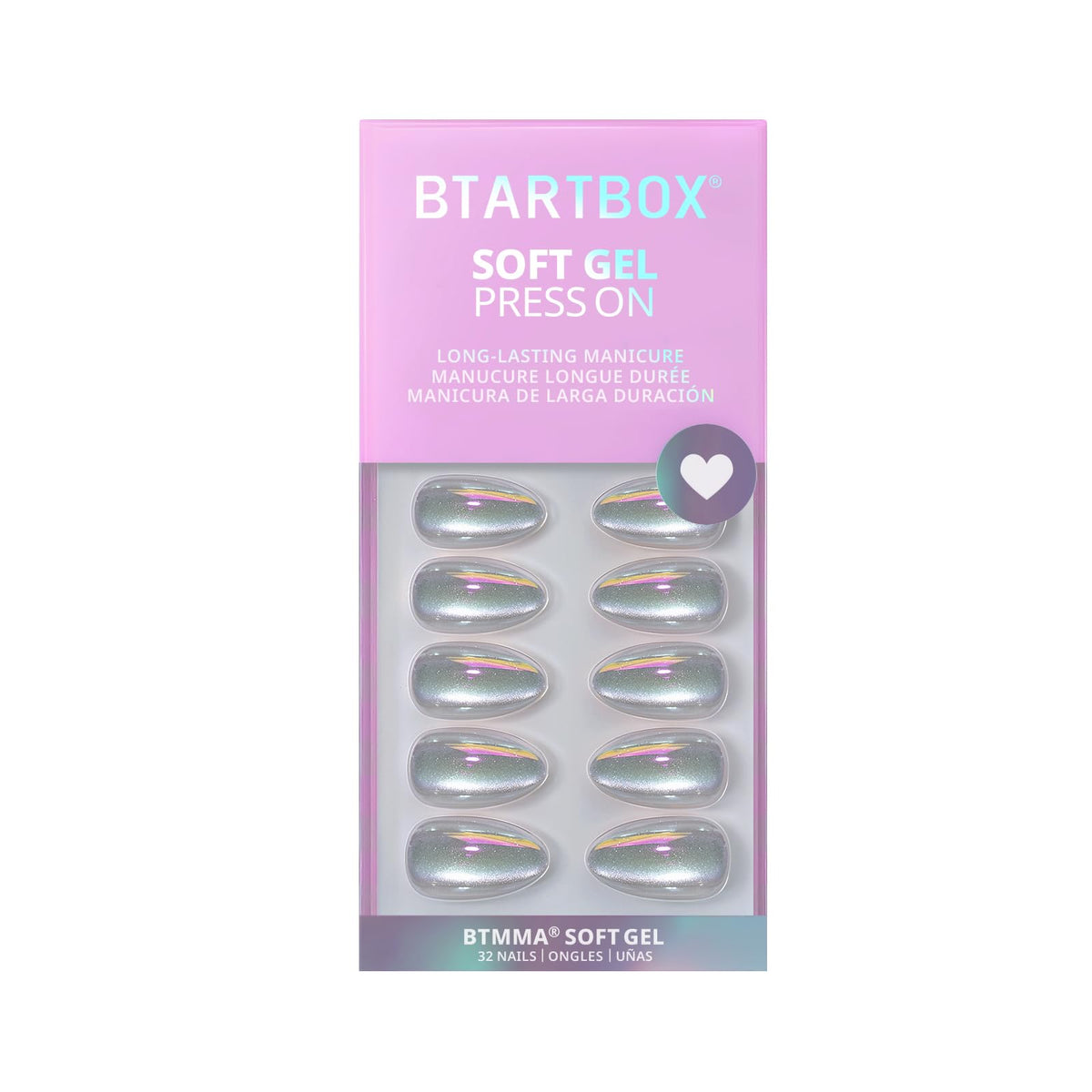 BTArtbox lifestyle setting with finished manicure at a café showing wearable style and polished look