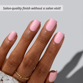 BTArtbox close-up of nail surface texture highlighting realistic, flexible finish