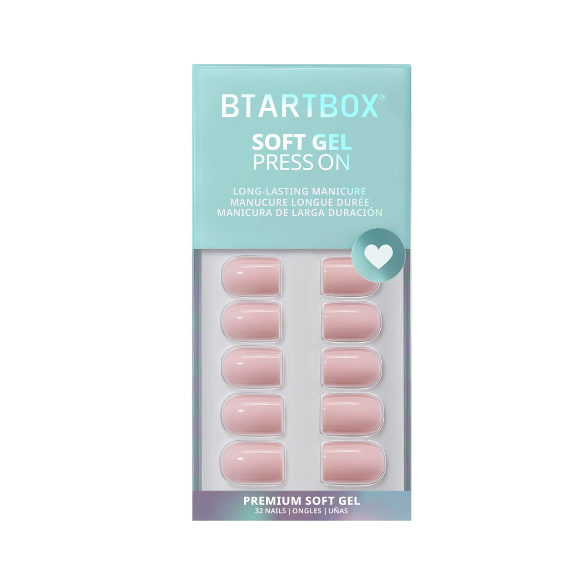 BTArtbox close texture shot highlighting soft gel finish and high-gloss top coat