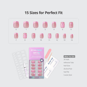 BTArtbox kit contents including glue tabs file and pads for all-in-one convenience