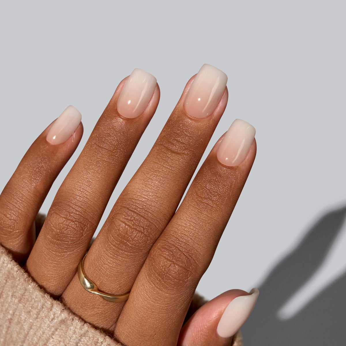 BTArtbox side profile showing soft-gel curvature that conforms to nail beds for comfort