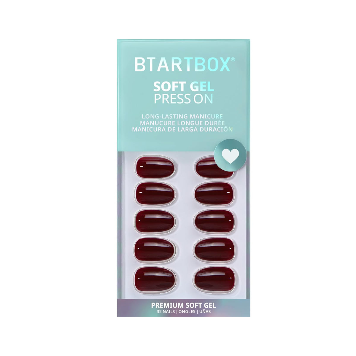 BTArtbox size selection showing 16 sizes for a customized, precise manicure fit