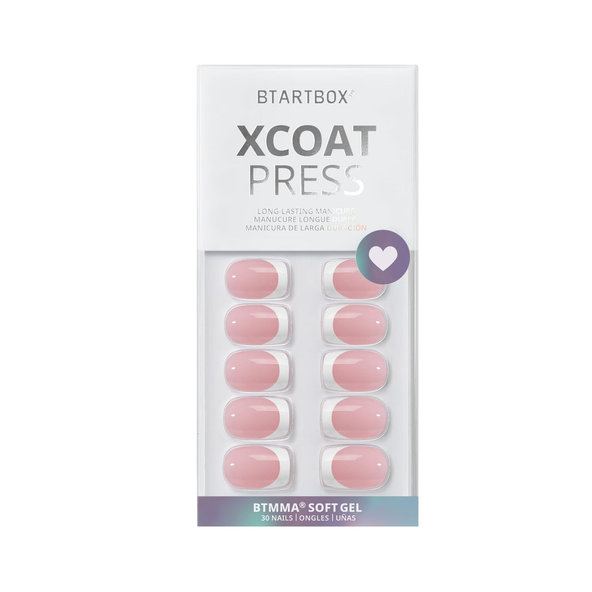 BTArtbox soft-gel flex demonstration bending gently to reduce pressure on nails