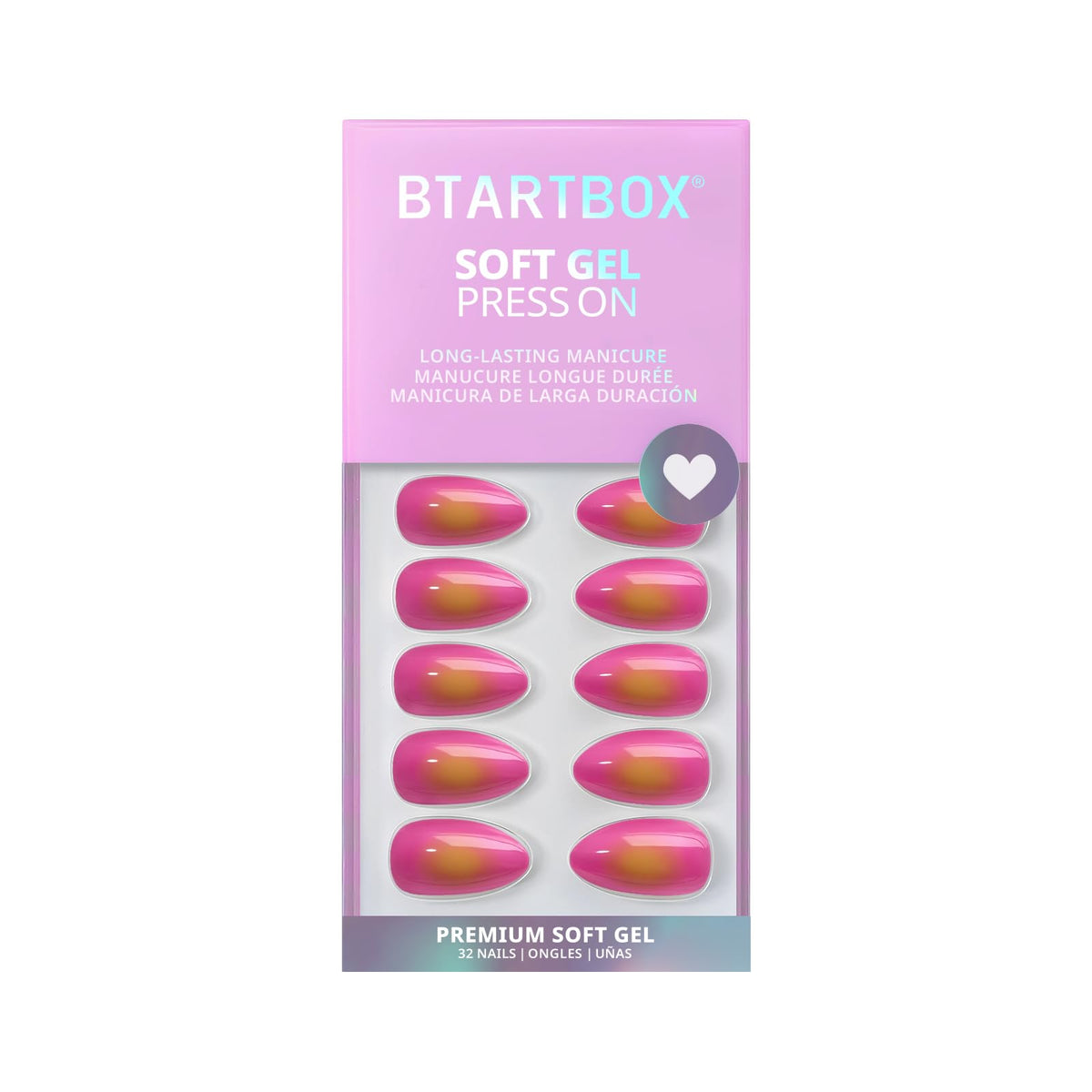 BTArtbox lifestyle shot with sunset outfit illustrating vibrant hot pink and yellow style