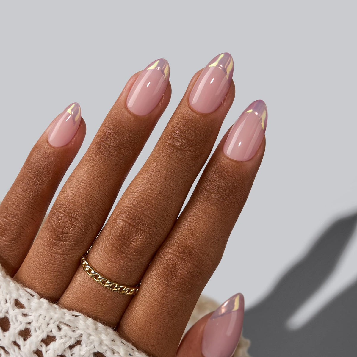BTArtbox swatch on a hand demonstrating natural fit and polished look