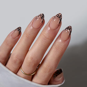 BTArtbox front packaging showing Wild Cheetah nails and included tools for easy at-home use