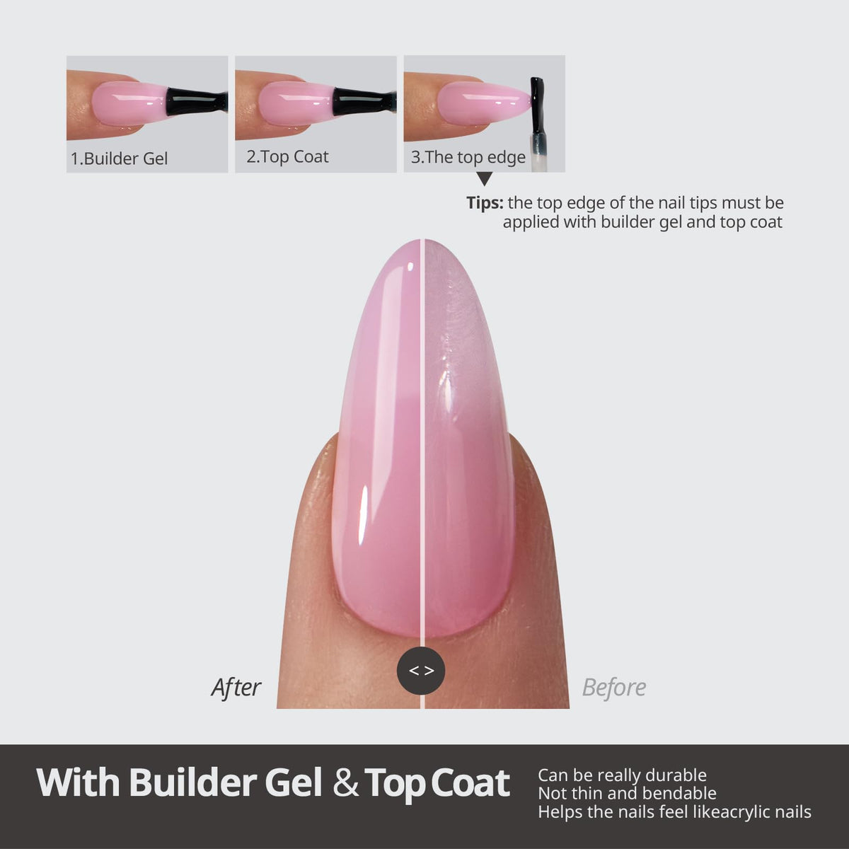 BTArtboxnails hands applying press-on nails demonstrating quick at-home application