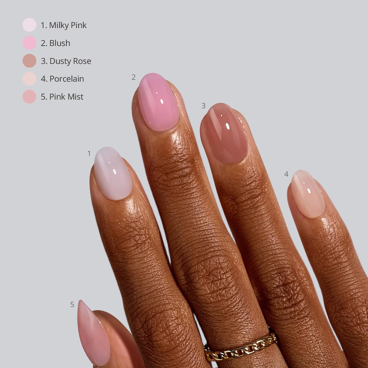 BTArtboxnails application scene with prepped nails showing easy at-home application benefit
