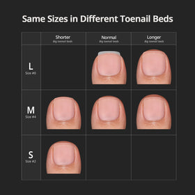 BTArtboxnails toe tips applied on foot showing polished result and salon finish