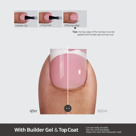 BTArtboxnails big toe tips lineup showing six sizes for tailored comfort