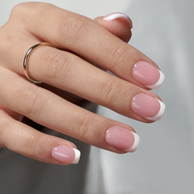 BTArtboxnails close-up French tip detail highlighting crisp white smile line