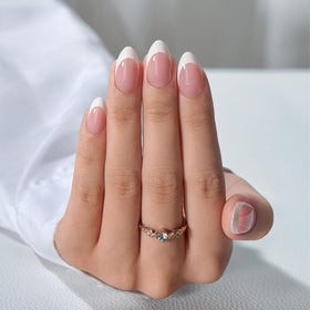 BTArtboxnails detailed French tip edge showing crisp smile line for precision