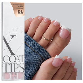 BTArtboxnails front packaging showing 150 soak-off tips and French pink benefit: convenient set