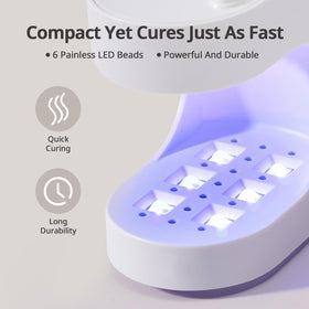 BTArtboxnails close-up of LED array showing even light for reliable cures
