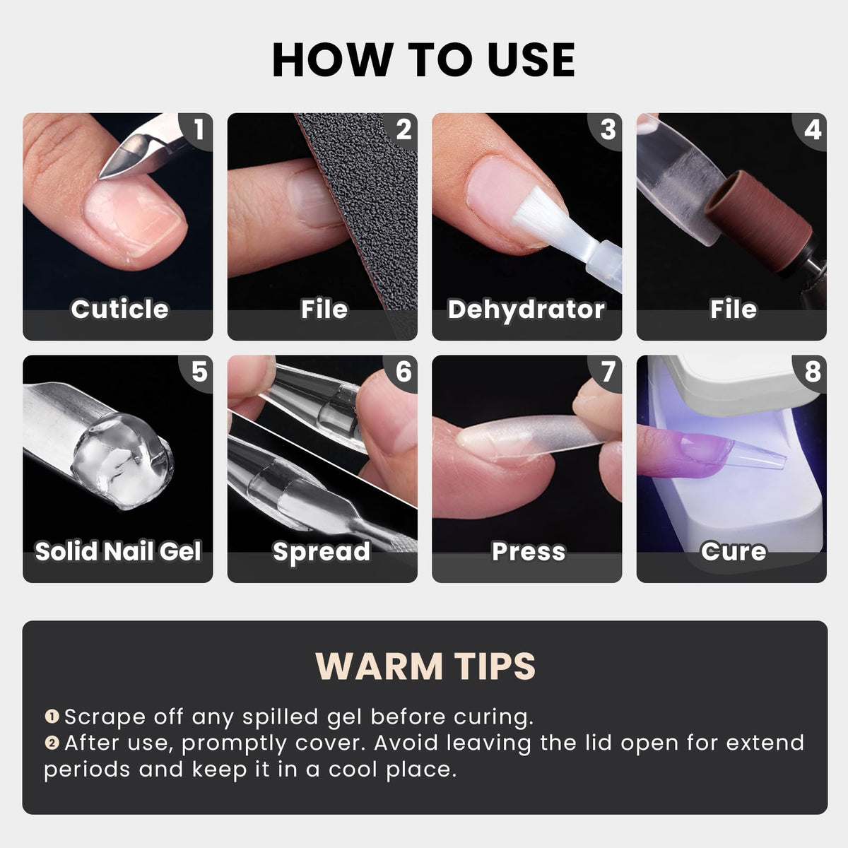 BTArtboxnails used in a home manicure scene illustrating salon-quality results