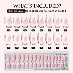 BTArtboxnails side profile showing tapered fit that reduces gaps and improves comfort
