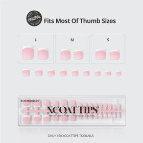 BTArtboxnails diagram of 15 sizes highlighting accurate fit and reduced gaps