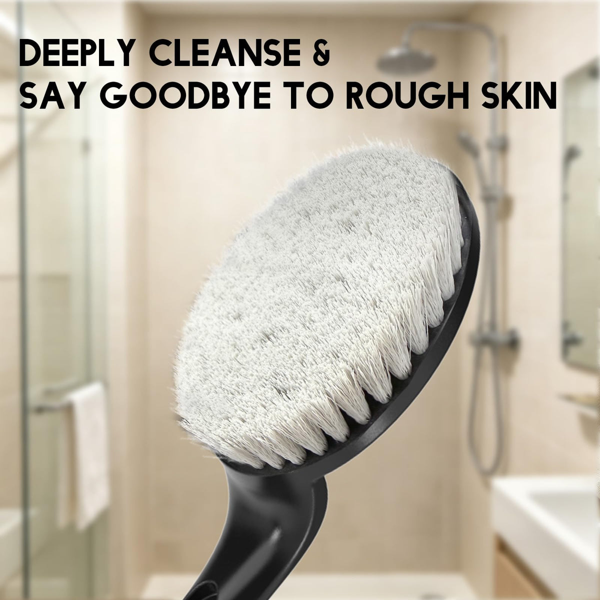 BTideas back scrubber extended to show reach and user convenience
