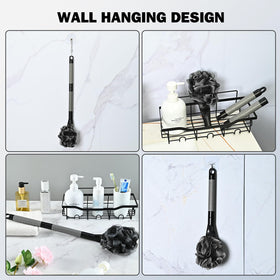 BTideas hanging storage with extra replaceable head for hygiene