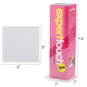 BTYMS closeup texture of non-woven pads highlighting lint-free surface