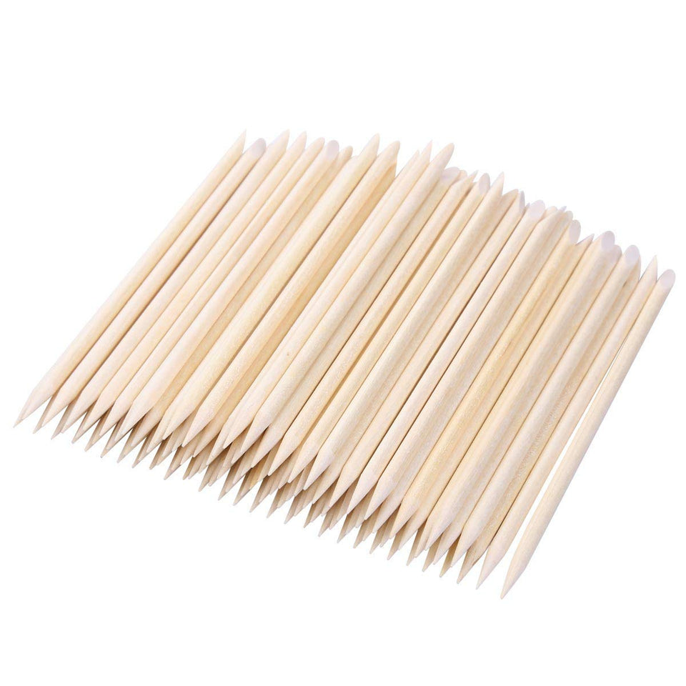 BTYMS front pack of 300 orangewood sticks showing quantity and convenience