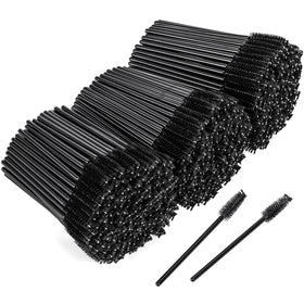 BTYMS front packaging showing 500 black disposable spoolies for hygienic use