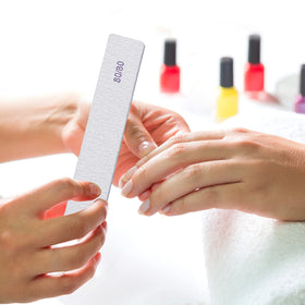 BTYMS files on salon station ready for manicure showing professional readiness
