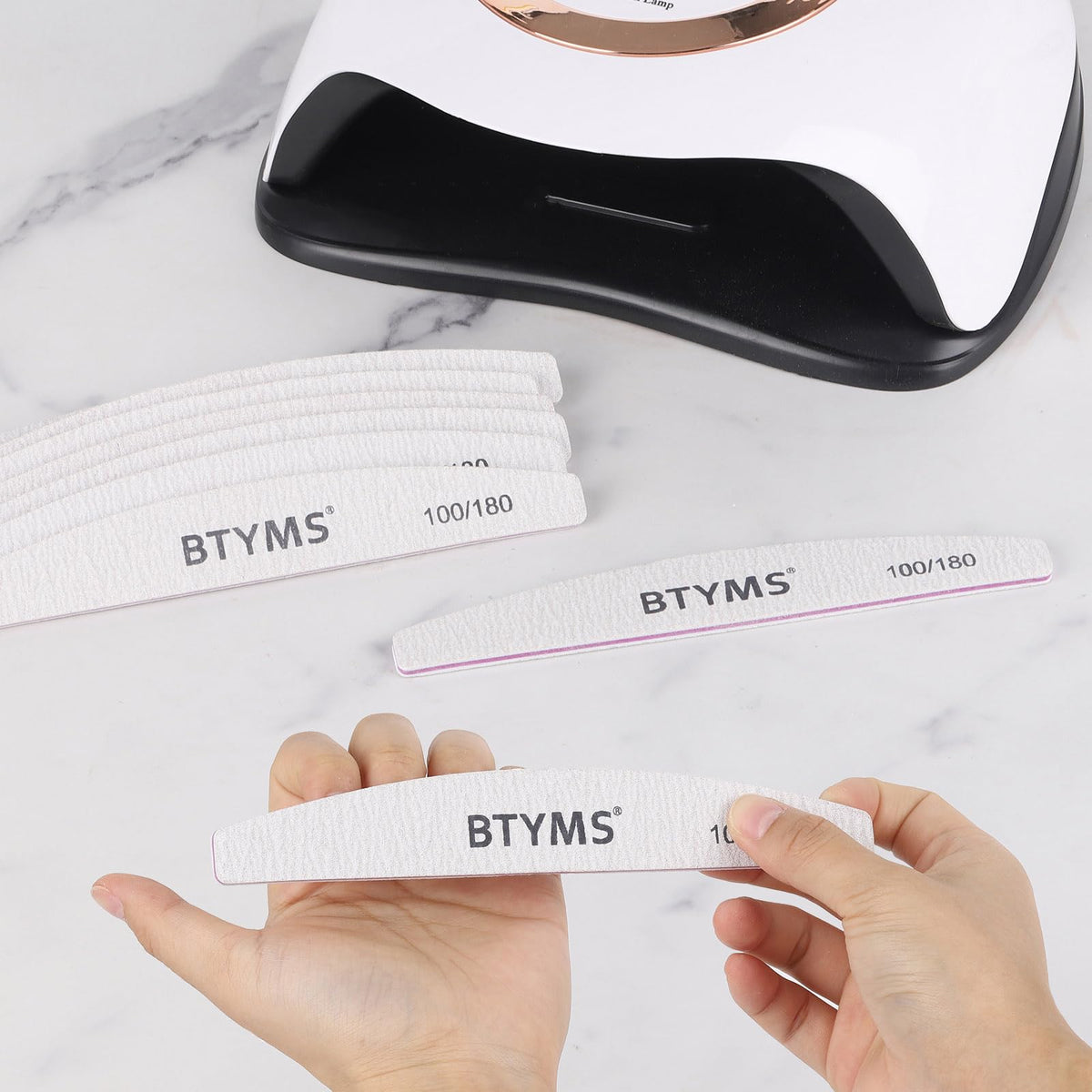 BTYMS files on salon table illustrating professional results at home