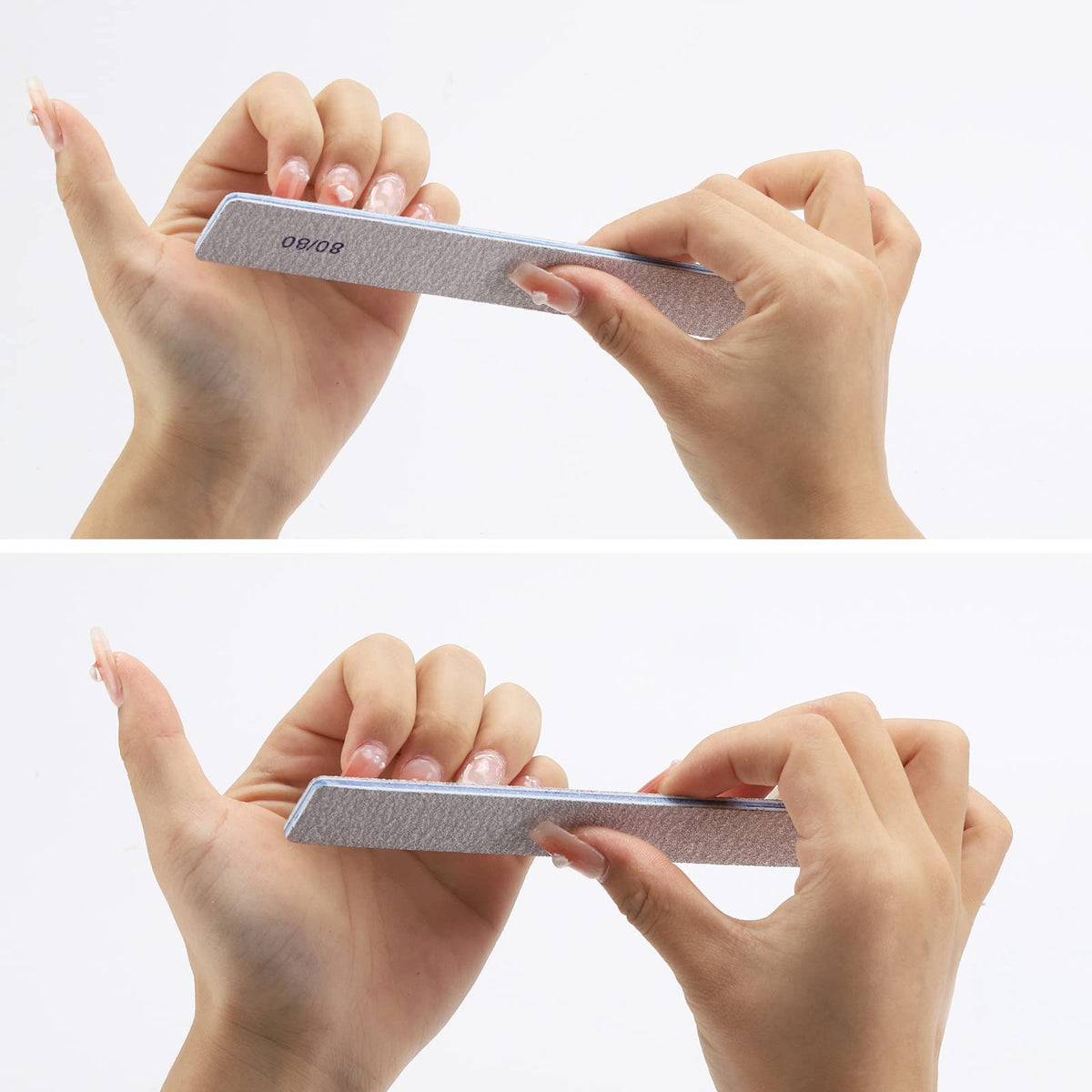 BTYMS size comparison hand holding file showing practical scale