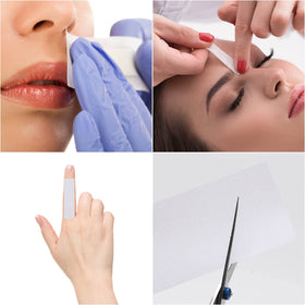 BTYMS trimmed strips for brows and lip highlighting precision trimming benefit