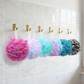 BTYMS next to standard pouf for scale, emphasizes extra-large surface