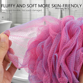 BTYMS wet loofah rich lather forming for luxurious foam benefit