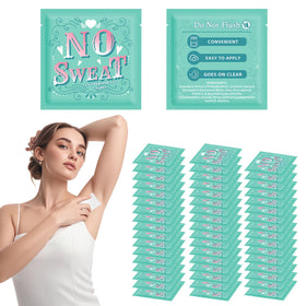 BUAEL front packaging box showing 50 wipes and clear count for travel convenience
