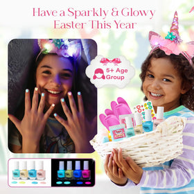 Bubbly Girlz printable invitation on smartphone showing customizable party cards