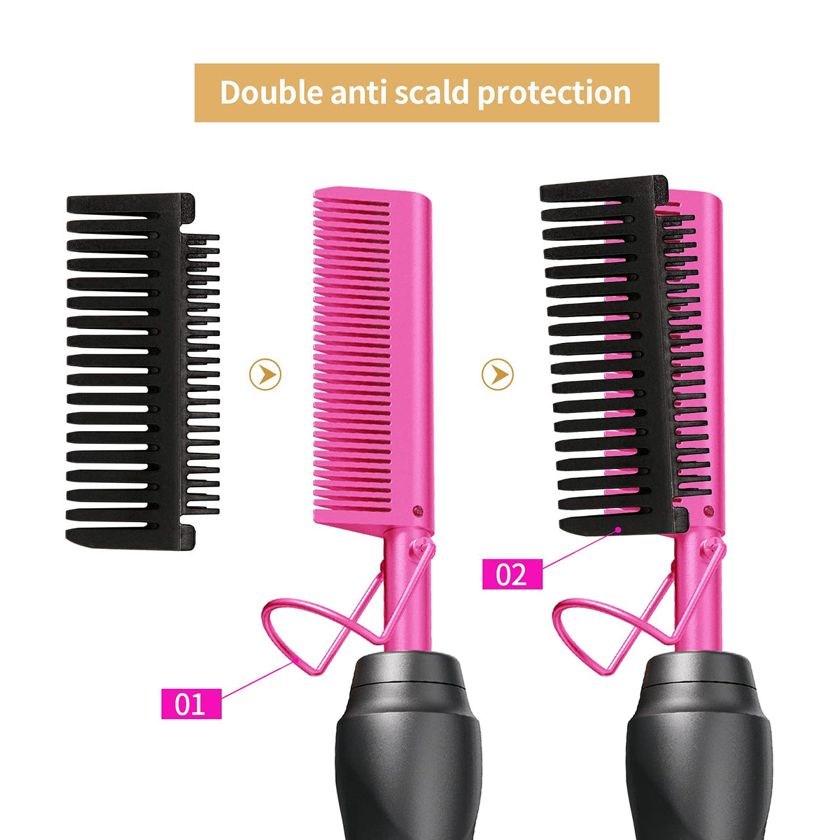 BudiGl comb inside fleece storage bag to protect the device and ease travel