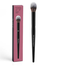 Bueart Design brush front view showing tapered head and ergonomic handle for precision