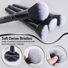 Bueart Design brushes with labeled handles to simplify selection and improve workflow