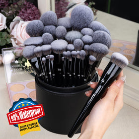 Bueart Design extra-large cylinder holder storing brushes upright for dust-free convenience