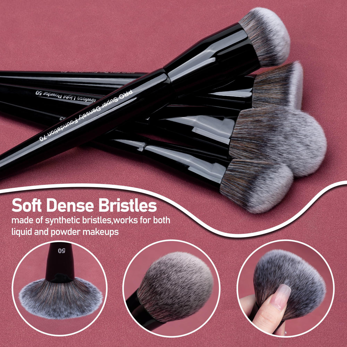 Bueart Design lifestyle vanity display with brushes organized, stylish storage and accessibility